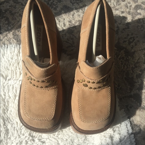 Vintage LAST ONE dead stock 90’s platform chunky - Picture 5 of 8